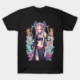 Dark Heart of an Emo Goth Anime and Despair T-Shirt